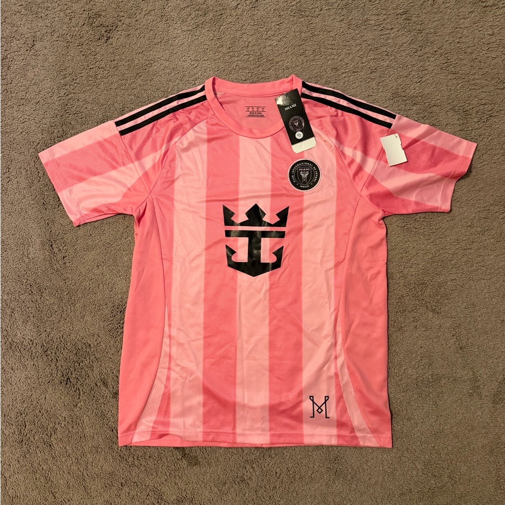 Inter Miami Messi Pink Soccer Jersey
